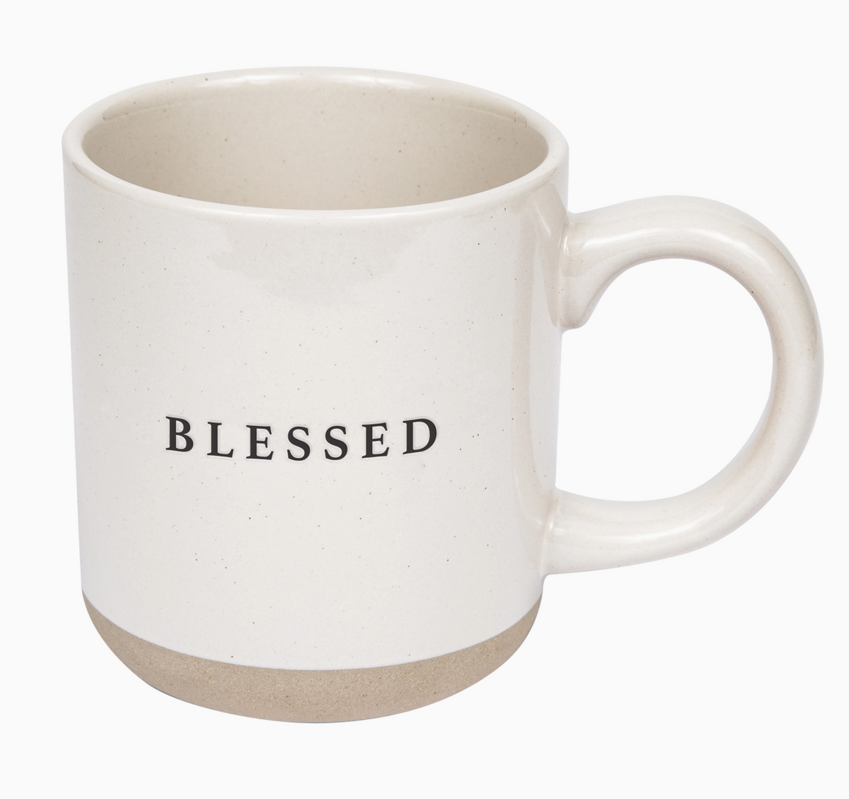 Blessed Stoneware Coffee Mug