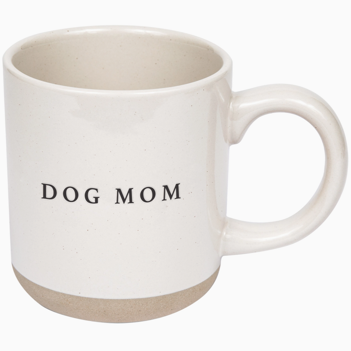 Dog Mom Stoneware Coffee Mug
