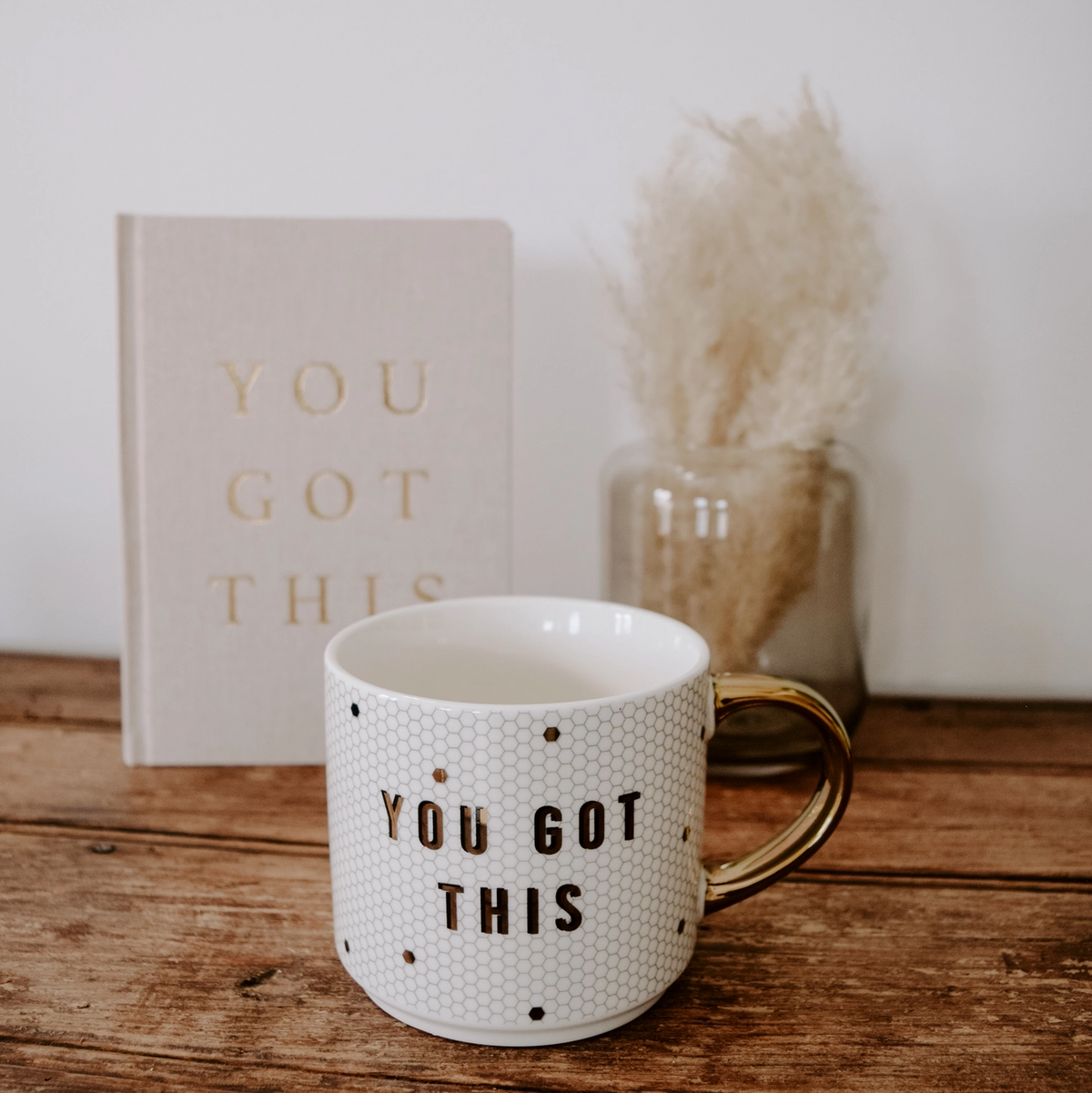 You Got This Gold Tile Coffee Mug